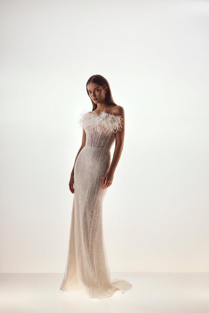 Vestidos de novia de corte recto